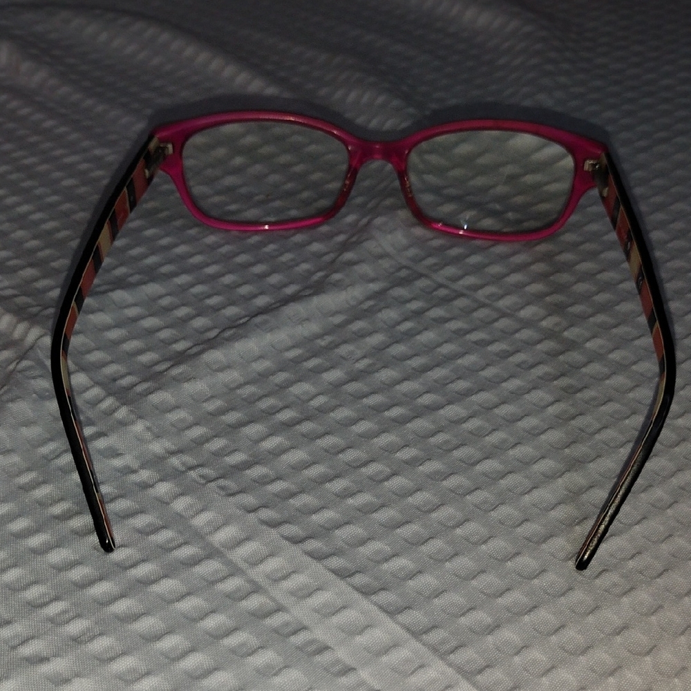 Kate Spade Black and Pink Eyewear LUCYANN And Hardshell Case - Picture 8 of 14